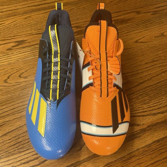 ADIDAS Adizero 12.0 Disney Finding Nemo Football Cleats Mens Blue Orange
